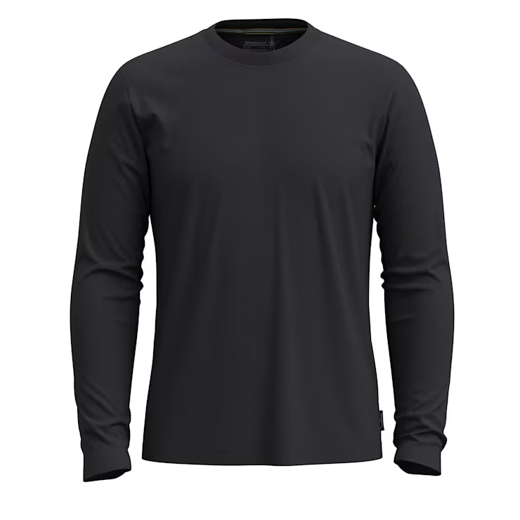 Smartwool Merino Socks Men's Perfect Crew Long Sleeve Tee - Image 3