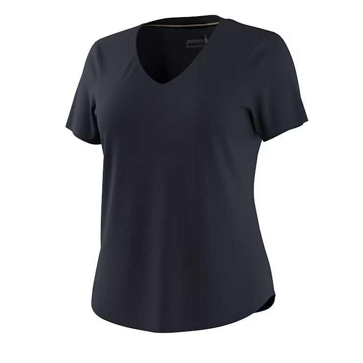 Smartwool Merino Socks Women's Active Ultralite V-Neck Short Sleeve - Image 3