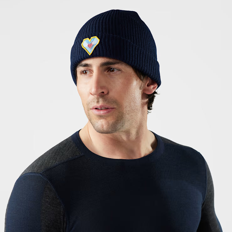 Smartwool Merino Socks Smartwool Geo Peaks Patch Beanie - Image 2