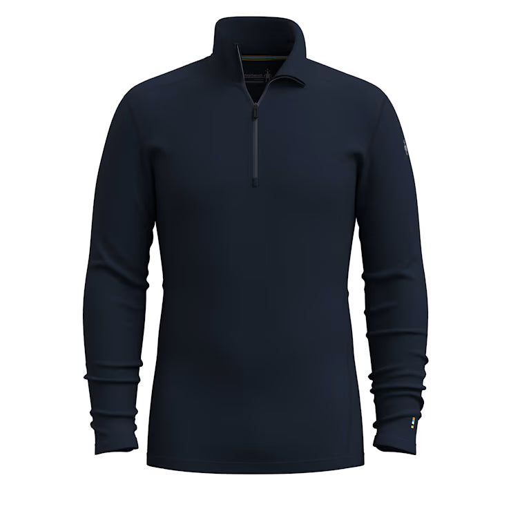Smartwool Merino Socks Men's Classic Thermal Merino Base Layer 1/4 Zip - Image 3