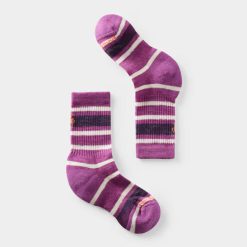 Smartwool Merino Socks Kids' Hike Striped Crew Socks