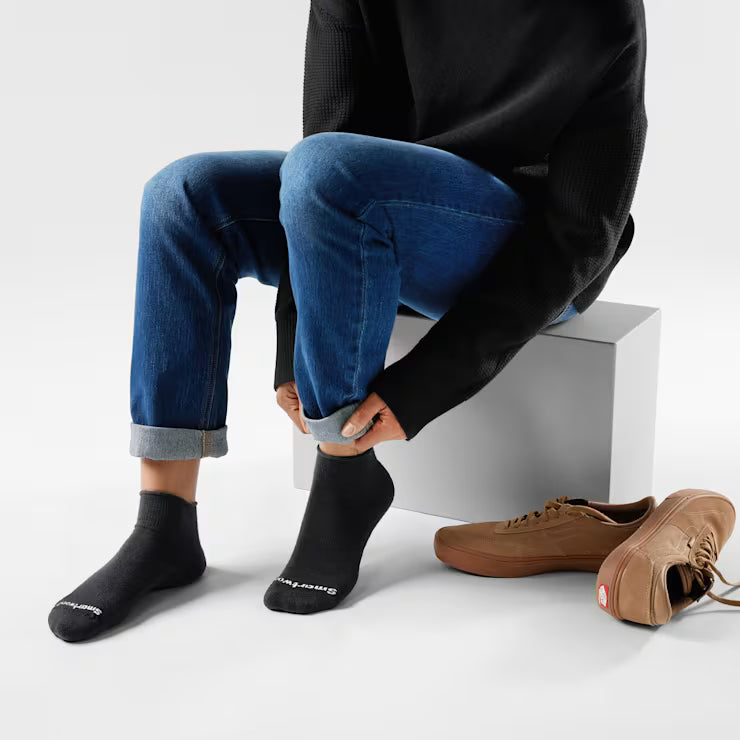 Smartwool Merino Socks Women's Everyday Roll Top Crew Socks - Image 2