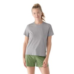 Smartwool Merino Socks Women's Perfect Crew Short Sleeve Tee