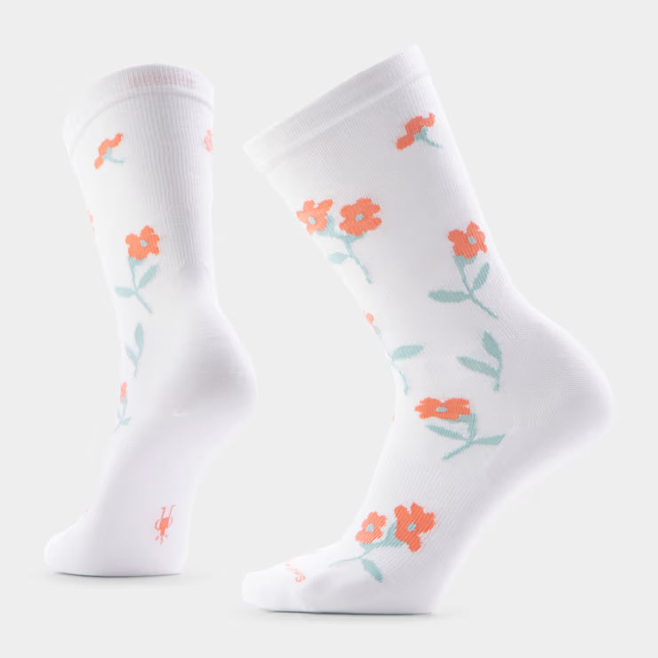 Smartwool Merino Socks Women's Everyday Garden Gala Crew Socks