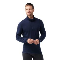 Smartwool Merino Socks Men's Classic Thermal Merino Base Layer 1/4 Zip