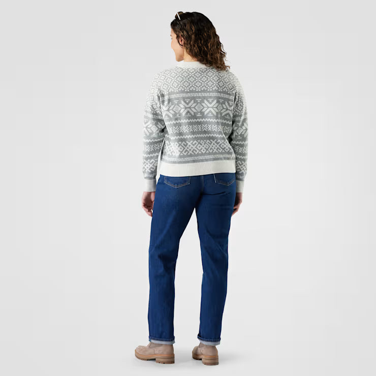 Smartwool Merino Socks Women's Edgewood Heritage Crew Sweater - Image 2