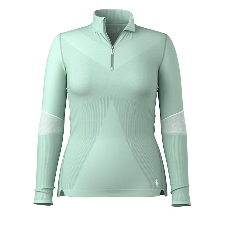 Smartwool Merino Socks Women's Intraknit? Thermal Max Merino Base Layer 1/4 Zip - Image 3