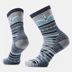 Smartwool Merino Socks Women's Hike Dragon Stitch Mid Crew Socks
