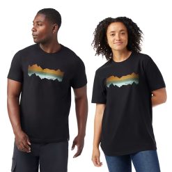Smartwool Merino Socks Mountain Horizon Short Sleeve Graphic Tee