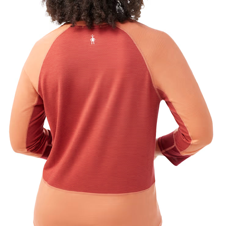 Smartwool Merino Socks Women's Mountain Bike 3/4 Sleeve Jersey - Image 3