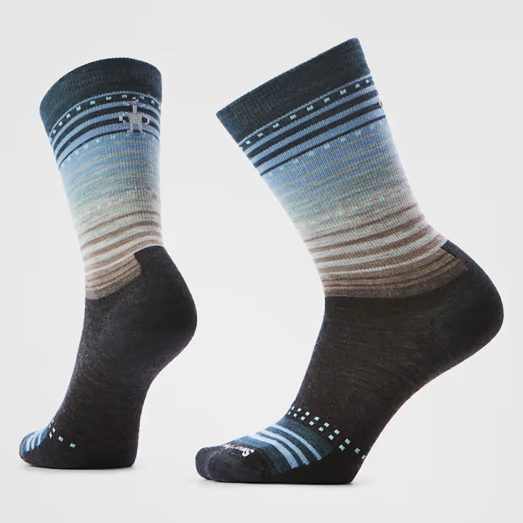 Smartwool Merino Socks Women's Everyday Stitch Stripe Crew Socks
