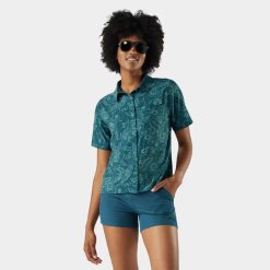 Smartwool Merino Socks Wome's Everyday Short Sleeve Button Down
