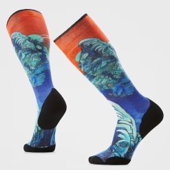 Smartwool Merino Socks Ski Winter Haze Print OTC Socks