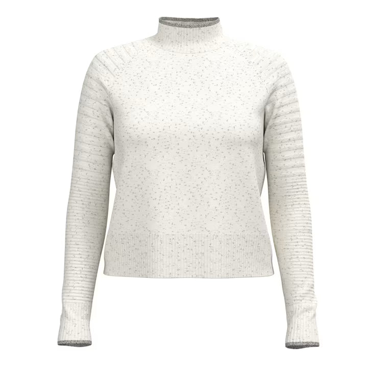Smartwool Merino Socks Women's Edgewood Mock Neck Sweater - Image 3