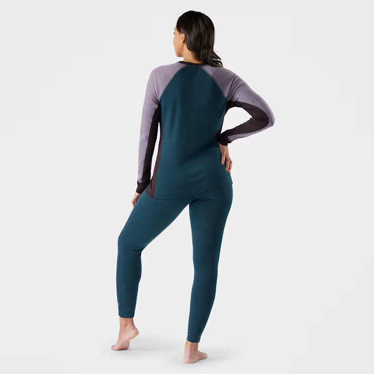Smartwool Merino Socks Women's Classic Thermal Merino Base Layer Colorblock Crew - Image 3