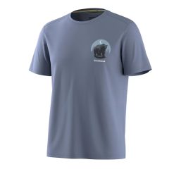 Alternative view of Smartwool Merino Socks Men's Lunar Bear Active Short Sleeve Graphic Tee