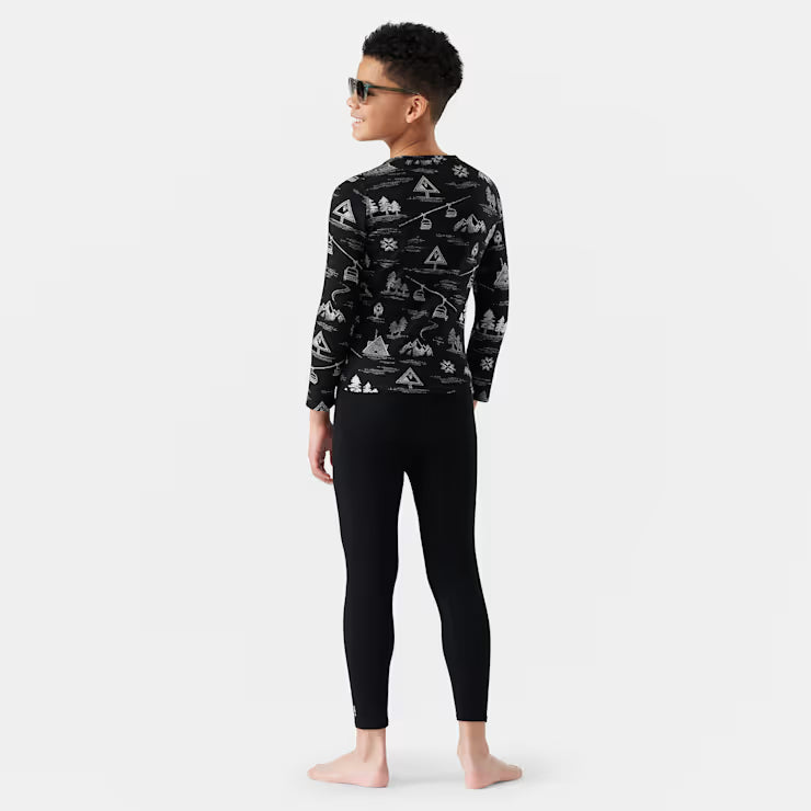 Smartwool Merino Socks Kids' Classic Thermal Merino Base Layer Crew - Image 3