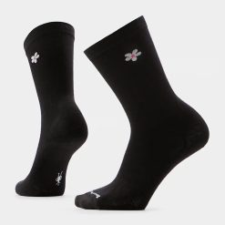 Smartwool Merino Socks Women's Everyday Groovy Bloom Crew Socks