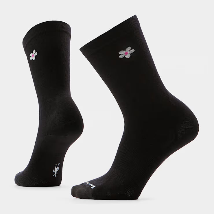 Smartwool Merino Socks Women's Everyday Groovy Bloom Crew Socks