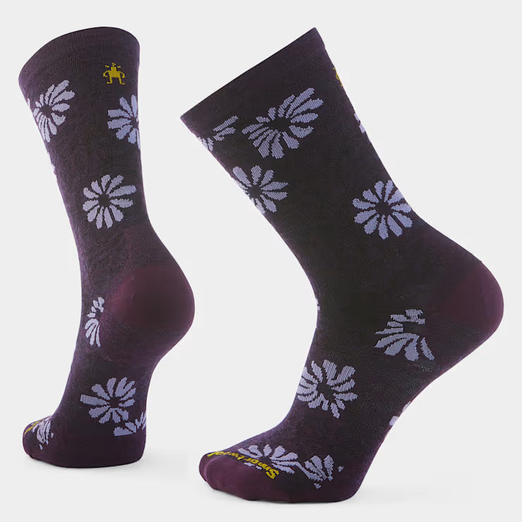 Smartwool Merino Socks Women's Everyday Floral Crew Socks