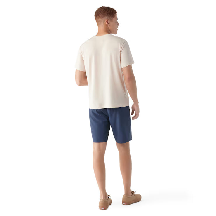 Smartwool Merino Socks Men's Perfect V-Neck Short Sleeve Tee - Image 2