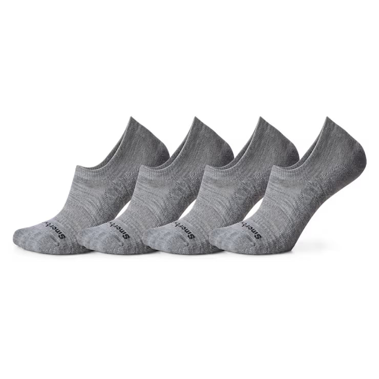 Smartwool Merino Socks Everyday No Show Socks 4-Pack