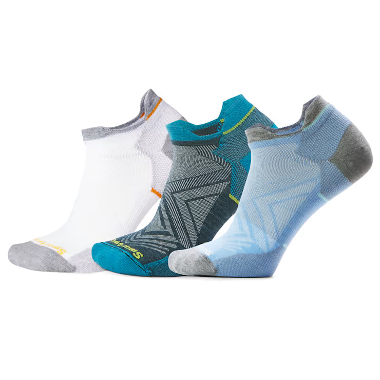 Smartwool Merino Socks Women's Run Low Ankle Socks Trio Gift Box