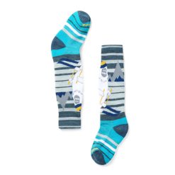 Alternative view of Smartwool Merino Socks Kids' Wintersport Yeti Pattern Over The Calf Socks