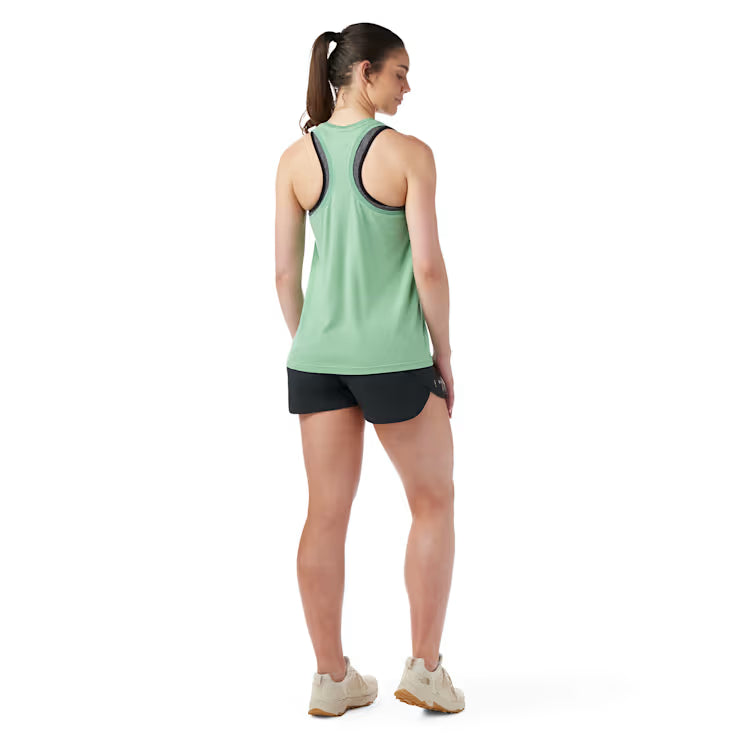 Smartwool Merino Socks Women's Active Mesh Racerback Tank - Image 2