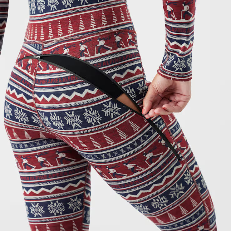 Smartwool Merino Socks Women's Classic Thermal Merino Base Layer One Piece - Image 3
