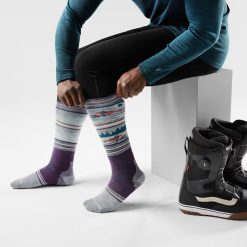 Alternative view of Smartwool Merino Socks Snowboard Snowmobile Over The Calf Socks
