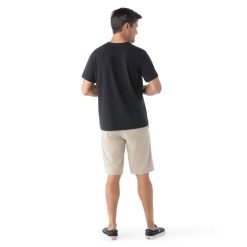 Alternative view of Smartwool Merino Socks Men's Perfect V-Neck Short Sleeve Tee