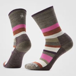 Smartwool Merino Socks Women's Everyday Multi-Stripe Crew Socks