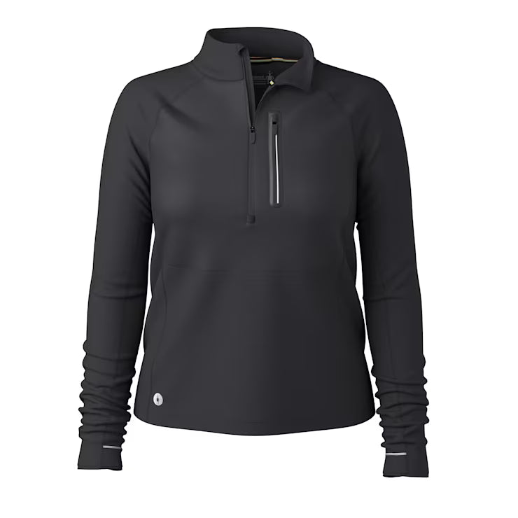 Smartwool Merino Socks Women's Active Fleece Wind 1/2 Zip - Image 4