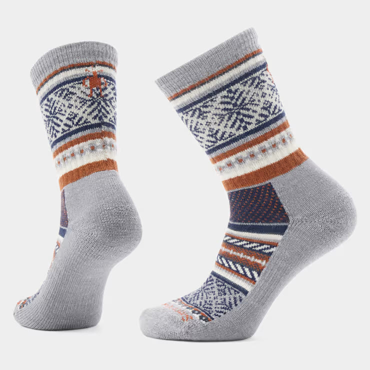 Smartwool Merino Socks Everyday Cozy Fair Isle Sweater Crew Socks