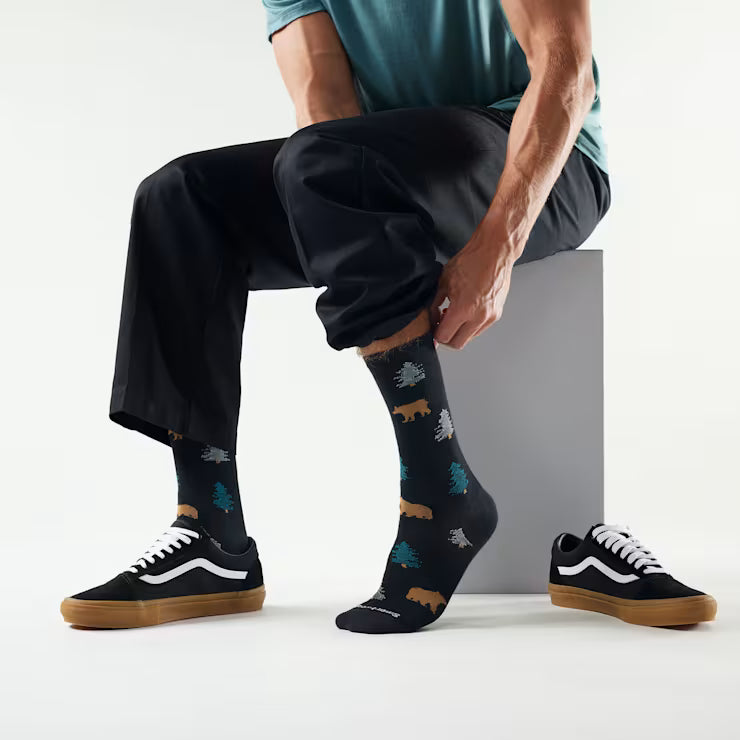 Smartwool Merino Socks Everyday Through the Trees Crew Socks - Image 2