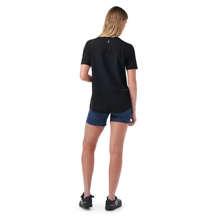 Smartwool Merino Socks Women's Mountain Bike Short Sleeve Jersey - Image 2