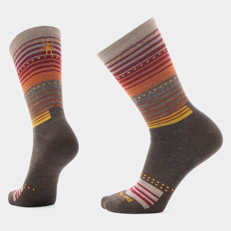 Smartwool Merino Socks Women's Everyday Stitch Stripe Crew Socks