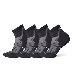 Smartwool Merino Socks Women's Run Ankle Socks 4-Pack