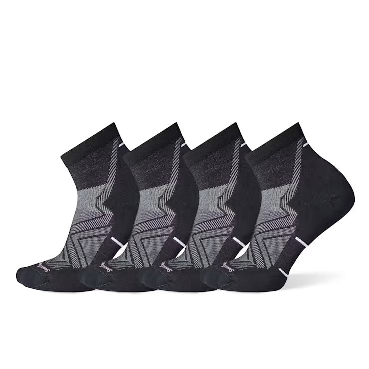 Smartwool Merino Socks Women's Run Ankle Socks 4-Pack