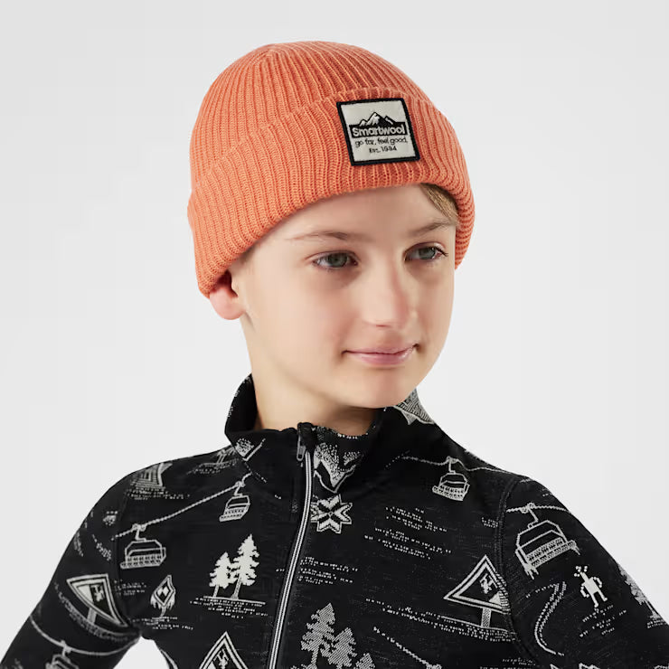 Smartwool Merino Socks Kids' Smartwool Patch Beanie - Image 3