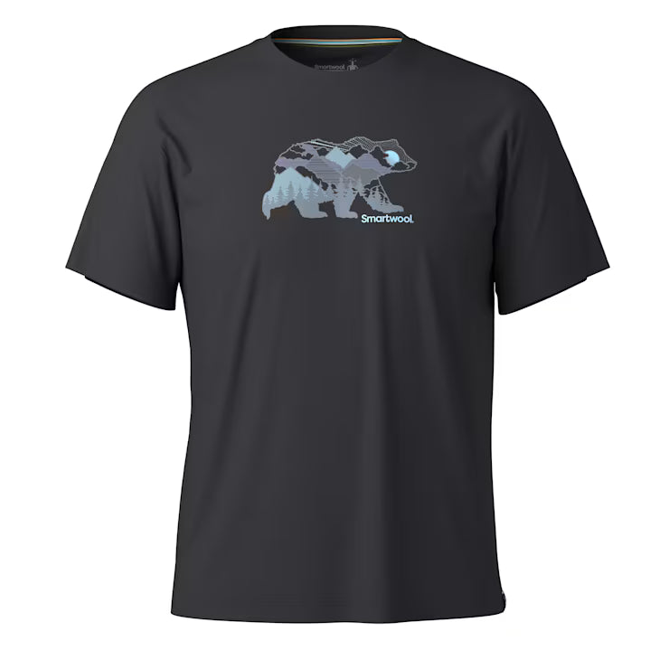 Smartwool Merino Socks Bear View Short Sleeve Graphic Tee - Image 2