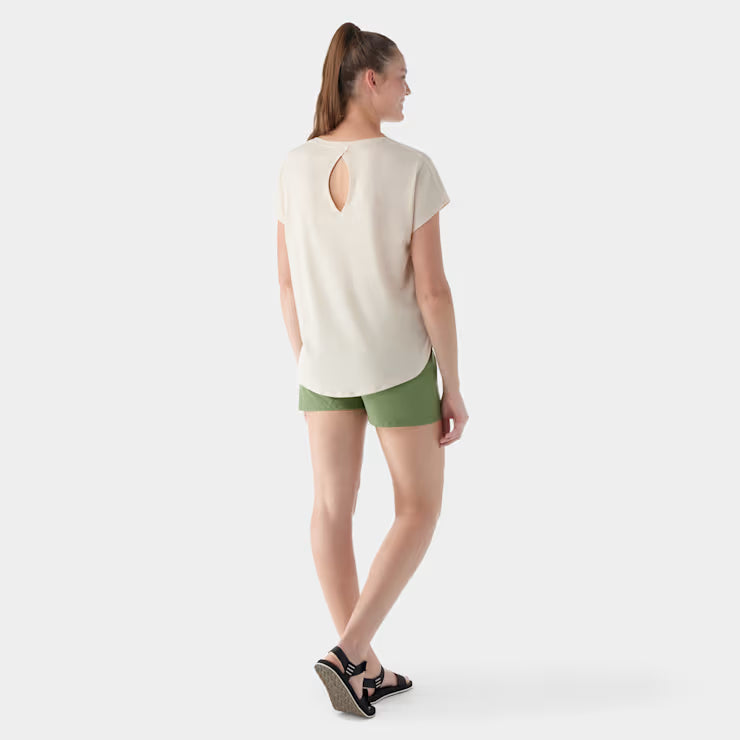 Smartwool Merino Socks Women's Short Sleeve Swing Top - Image 2