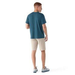 Alternative view of Smartwool Merino Socks Men's Perfect V-Neck Short Sleeve Tee