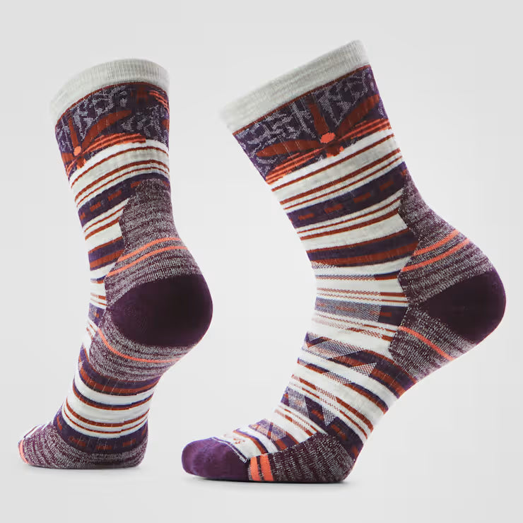 Smartwool Merino Socks Women's Hike Dragon Stitch Mid Crew Socks