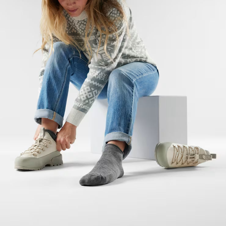 Smartwool Merino Socks Women's Everyday Roll Top Crew Socks - Image 2