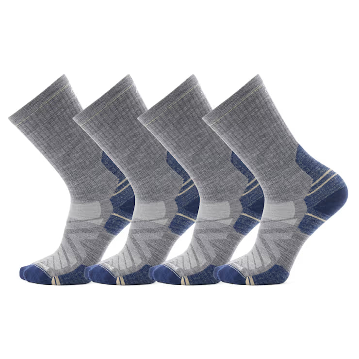 Smartwool Merino Socks Hike Crew Socks 4-Pack