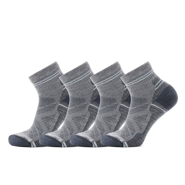 Smartwool Merino Socks Women's Hike Ankle Socks 4-Pack