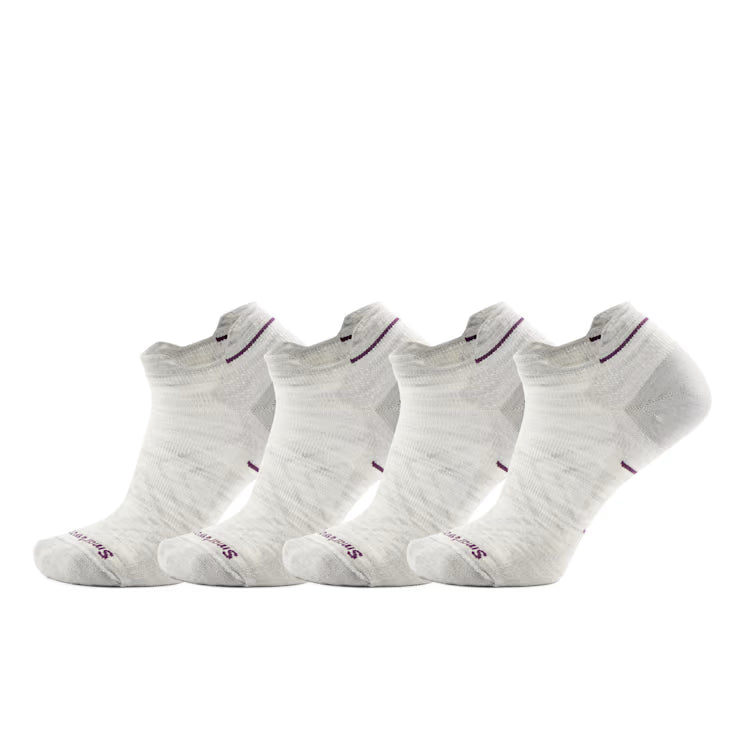 Smartwool Merino Socks Women's Run Low Ankle Socks 4-Pack