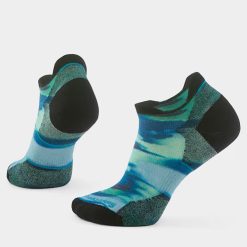 Smartwool Merino Socks Women's Run Brushed Print Low Ankle Socks